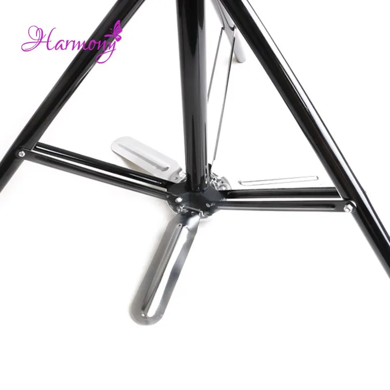 1pcs Salon Adjustable Tripod Stand Hairdressing Training Wig Mannequin Head Holder Clamp Hair Styling Practice Accessory Tools 1pcs Salon Adjustable Tripod Stand Hairdressing Training Wig Mannequin Head Holder Clamp Hair Styling Practice Accessory Tools