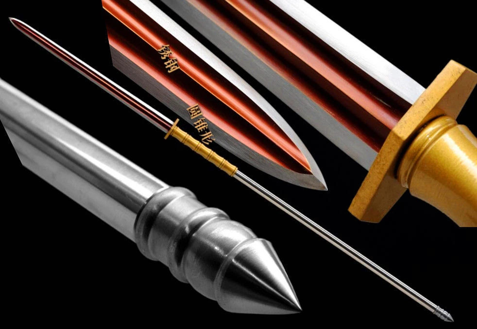 Wushu Chinese Sword Sharp Spear 1095 Manganese Steel Spearhead Stainless Handle Battle Ready Battle Ready Battle Ready Swordsbattle Sword Aliexpress