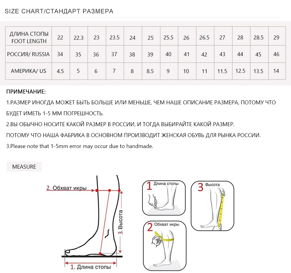 5-size chart