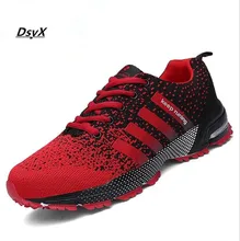 High Quality Men Shoes Causal Fly Weave Fashion Flat Shoes Men Trainers Breathable Light Soft Men Flats