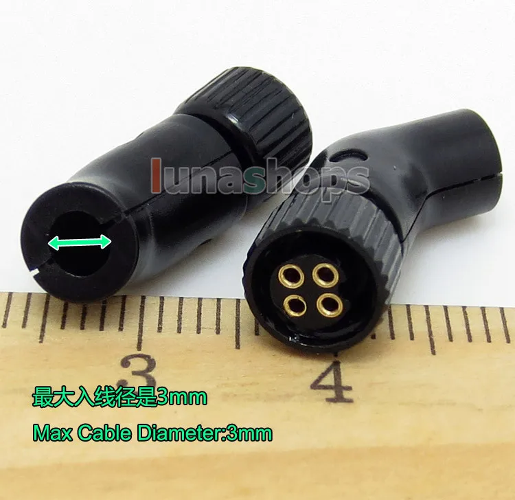 IEM DIY XLR наушники контактный адаптер для JH аудио JH24 Roxanne 24 Iriver AK R03 AKR02 UM PP6 LN004641