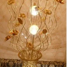 LRF070- декоративная художественная Золотая Светодиодная лампа