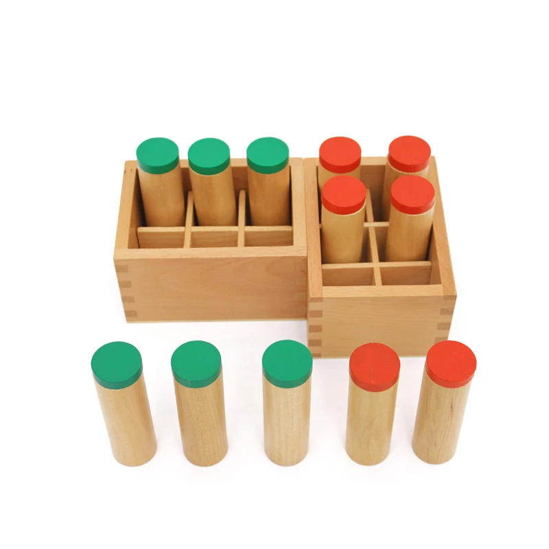 Buy Montessori Sound Boxes Wood Toy Kids Toys Hearing