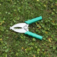 עץ ידית חוות חמות גרין גומי ידית Cut גיזום עץ מספרי גינת גיזום כלי עץ פרי דובדבני חיתוך טבעת סכין (5)