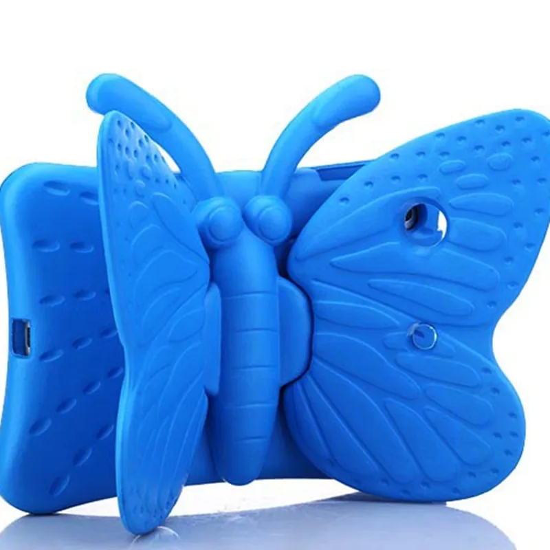  3D EVA shockproof Washable Case For iPad air/air2 Pro 9.7 2017 2018 Kids Butterfly Stand Tablet Cov