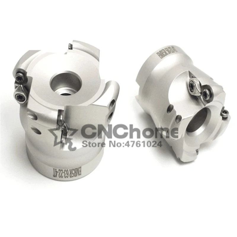 

1PCS EMR5R 50-22-4T/EMR5R 63-22-4T/EMR6R 50-22-4T/EMR6R 63-22-4 face mill milling cutter cnc milling tools for round inserts