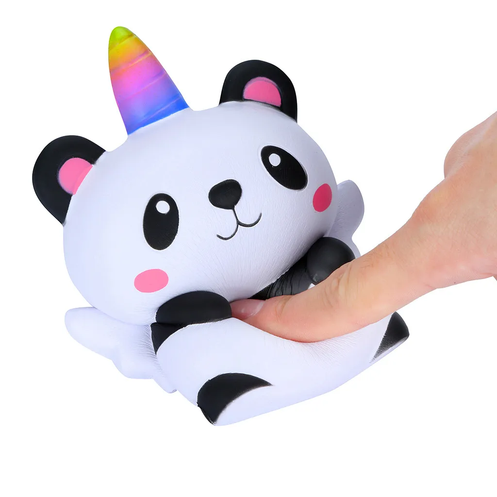 Squishies Kawaii мультфильм панда Ангел медленно растет крем ароматическая игрушка для