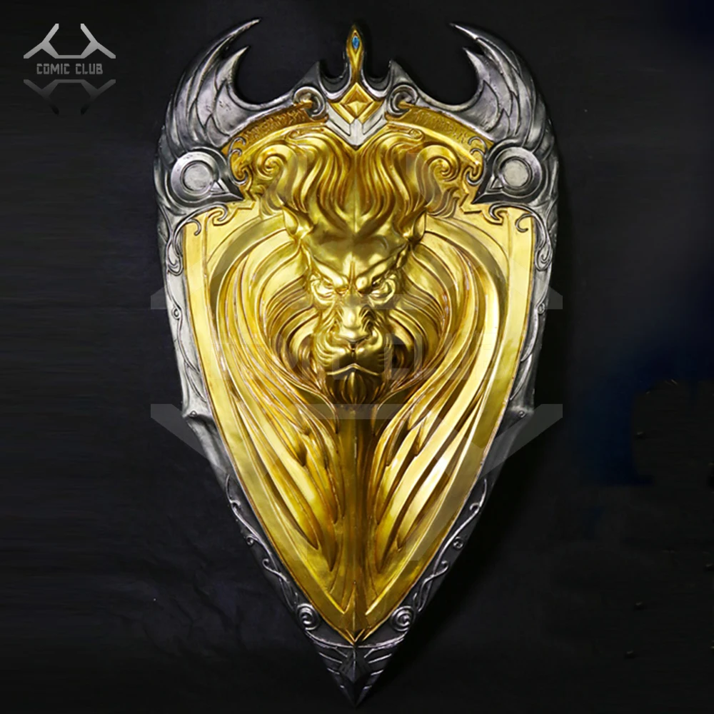 Comic Club metal made HCMY 100 см Лев щит настенный 1:1 для коллекции|metal club|wall shieldwall |