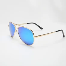 Новая Мода Популярные Тенденция Высокого Качества Мужской Солнцезащитные Очки Стиль Авиации Алюминиевый Магний Мужчины Очки Марка Брендовые Очки