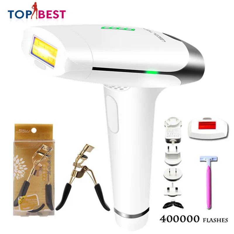 

Lescolton 2 in 1 IPL Hair Remover T009 Women Facial Hair Remover Threading Machine Bikini Armpit Electric Depilador a Laser