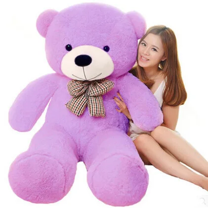 

Giant teddy bear 220cm/2.2m huge large big stuffed toys animals plush life size kid children baby dolls lover toy valentine gift
