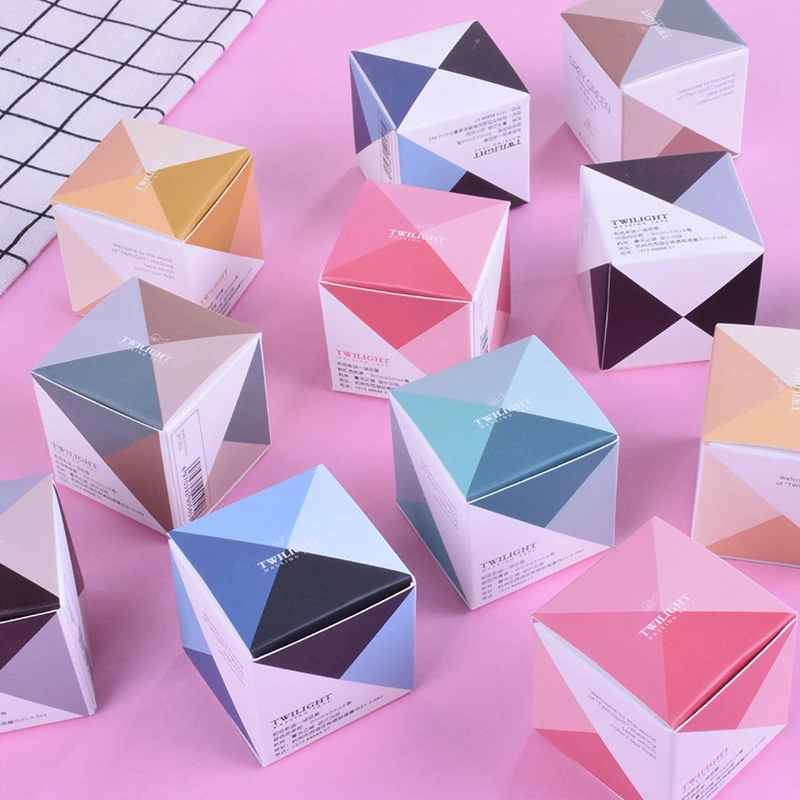 4 шт./кор. простые однотонные Цвет лента Washi Декоративные Дневник Srapbook
