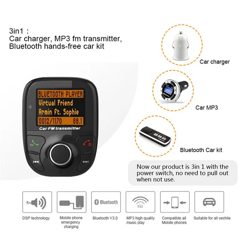 FM transmitter MP3 player (10)