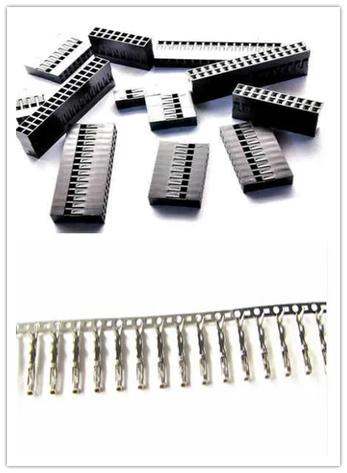 100 шт. Одиночный разъем row2.54mm1/2/3/4/5/6/7/8/9/10/11/12 Dupont пластиковый корпус штекер Jumper