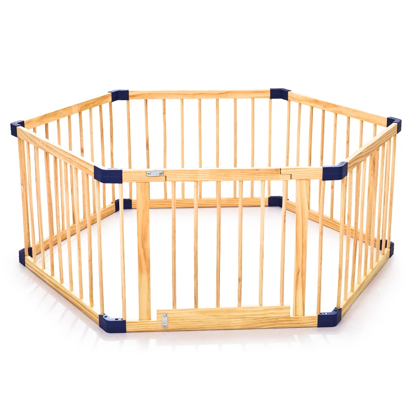 

0-36 month Multifunction Baby Game Fence Solid Wood Baby Playpens Indoor Outdoor Safety Game Fence Toddler Playhouse Play fence
