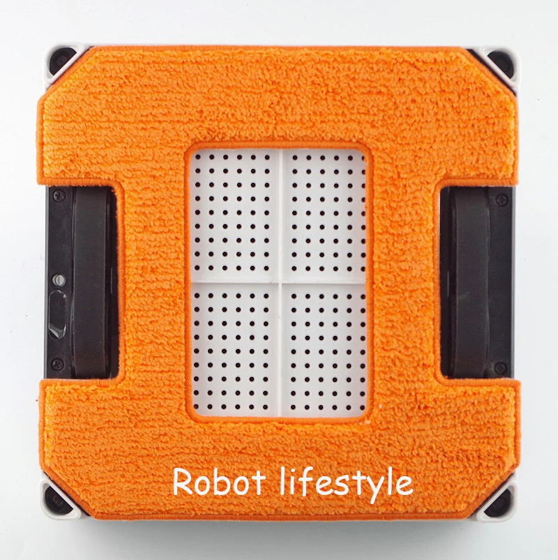 Robot window cleaner grey clean cloth*3pcs ,orange clean cloth*3pcs per set for model X6P Robot window cleaner grey clean cloth*3pcs ,orange clean cloth*3pcs per set for model X6P