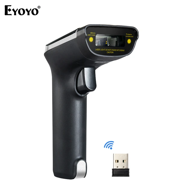Special Price EYOYO EY-007S 2.4GHz Wireless USB Wired Laser Light 1D Bar Code Reader Vibration Portable Handheld Wireless 1D Scanner Special Price EYOYO EY-007S 2.4GHz Wireless USB Wired Laser Light 1D Bar Code Reader Vibration Portable Handheld Wireless 1D Scanner