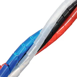 

1M Durable Spiral Wire Wrapping Tube Manage Cord for PC Computer Home Cable 4-50MM Lowest Price