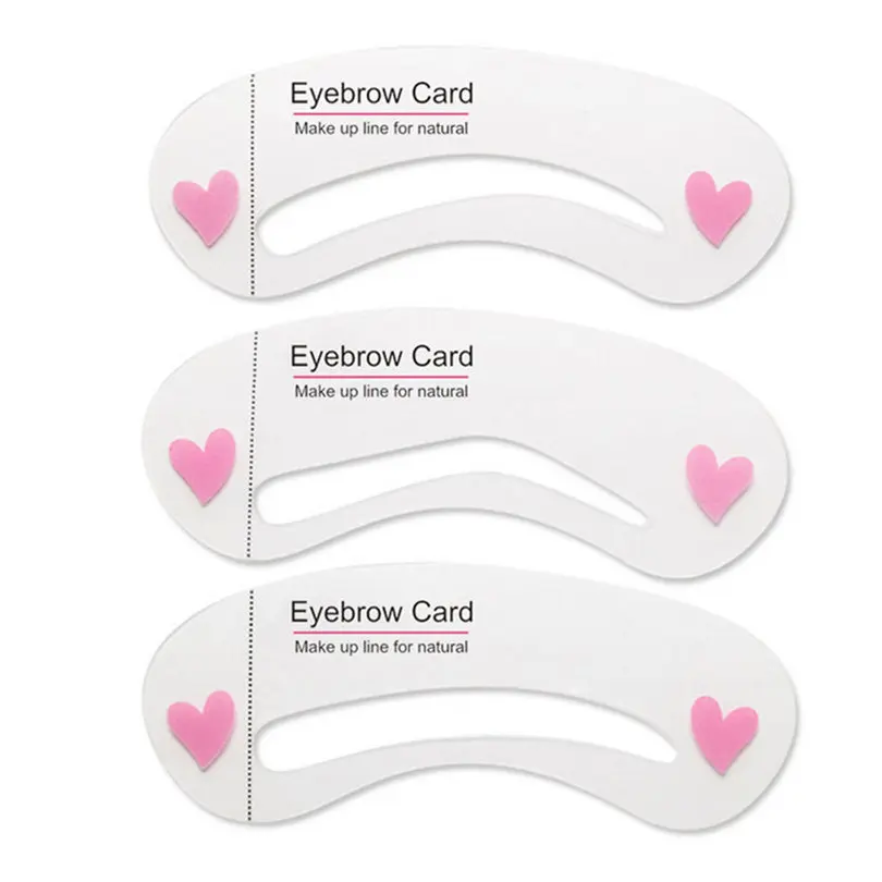 

3Pcs/set Thrush Card Threading Eyebrow Makeup Tools Threading Artifact Thrush Aid Card Eyebrows Mold Cosmetic Accessories