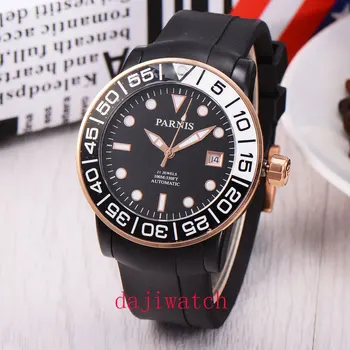 

Men's Automatic Mechanical Watch 42mm Waterproof Case Diver Sports Watch Black Luminous Men's watch