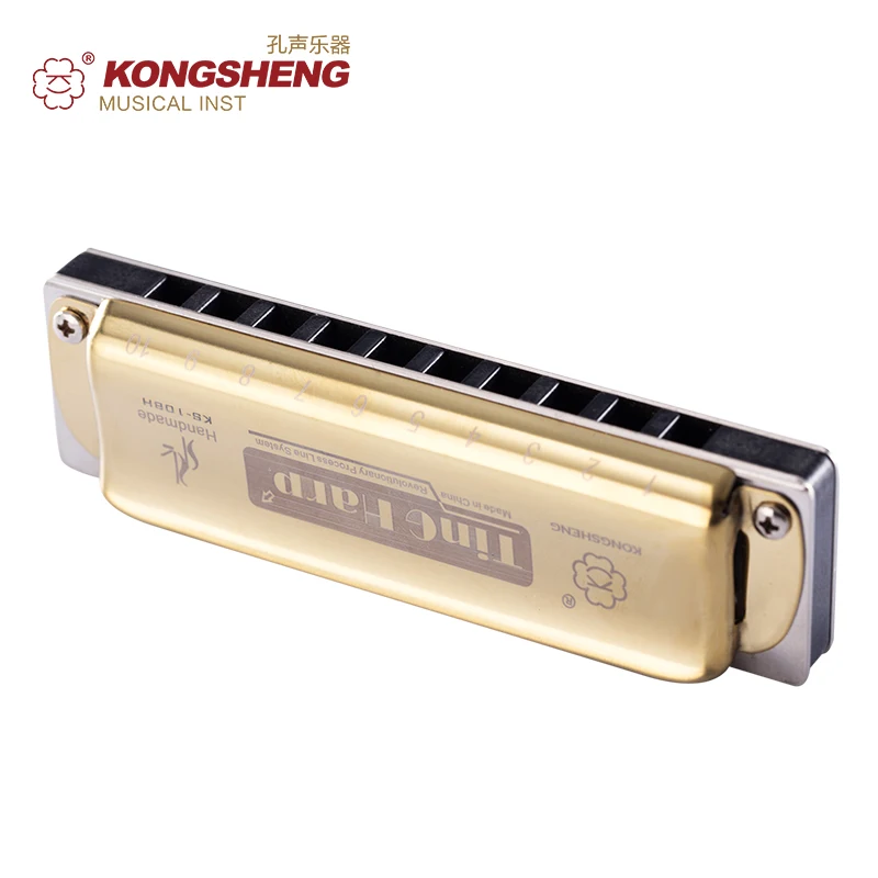 Музыкальный инструмент KONGSHENG Diatonic 10 отверстий клавиша арфа C/D/E/FG/A/Bb|mouth organ|blues