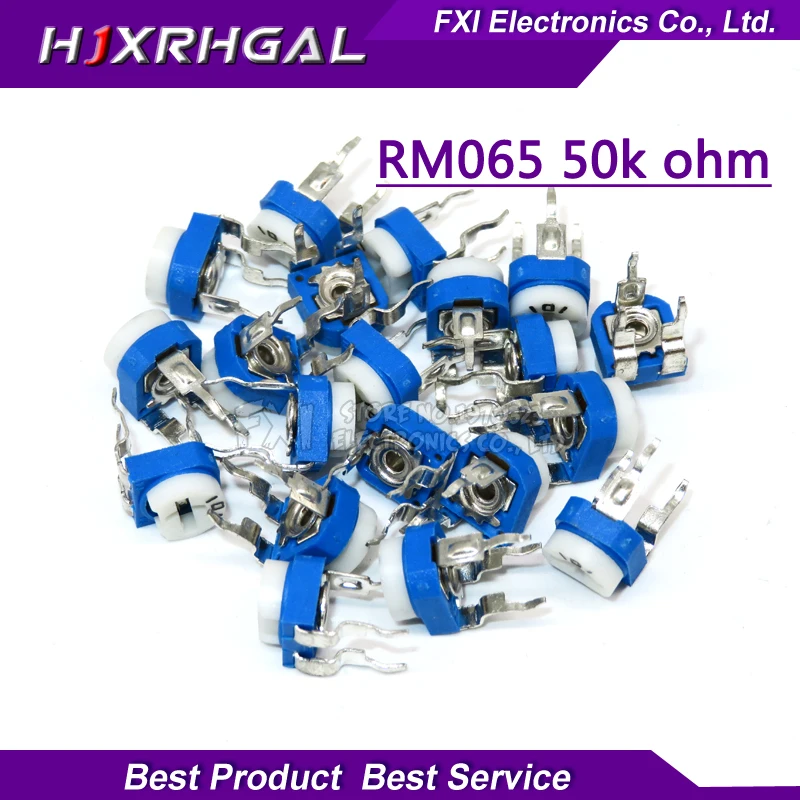 

20PCS RM065 RM-065 50K ohm 503 RM065-503 Trimpot Trimmer Potentiometer variable resistor