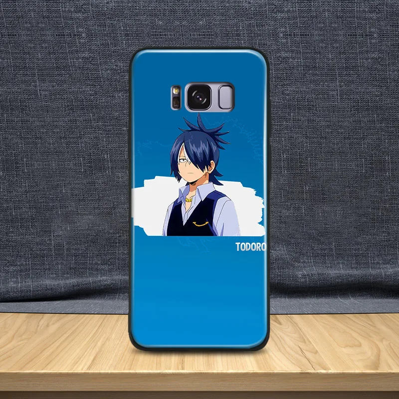 

Boku no Hero Academia Shoto Todoroki coque Soft Silicone Phone Case Shell Cover For Samsung S7 Edge S8 S9 Plus Note 8 9
