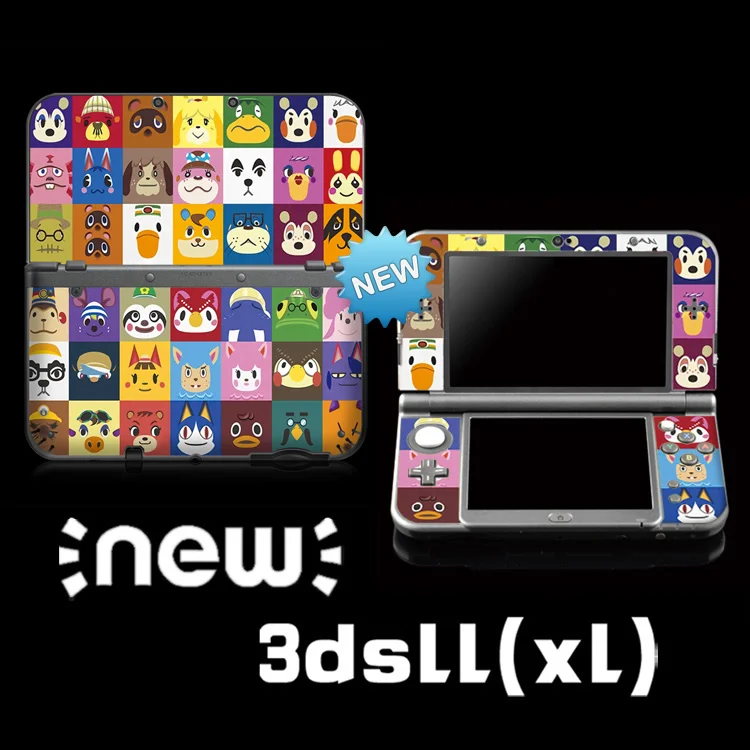 Protective Vinyl Skin Sticker For Animal Crossing New Leaf Color