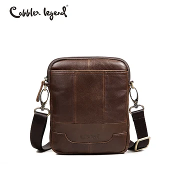 

Cobbler Legend Famous Brand Messenger Bag For Men New Genuine Leather Shoulder Bags Crossbody Bags Male Vintage Slim & Light