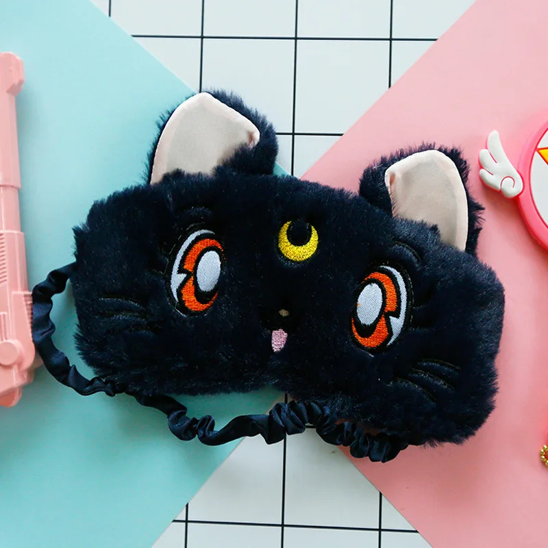 

Cute 3D Cat Sleep Mask Natural Sleeping Eye Mask Unicorn Eyeshade Cover Shade Eye Patch Soft Portable Blindfold Travel Eyepatch