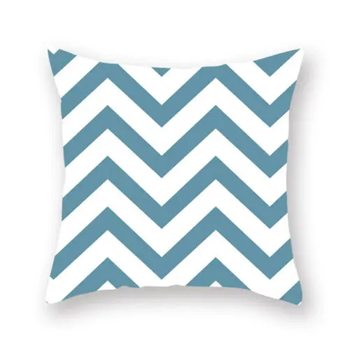 

18 X 18 Inch Creative Unique Design Geometric Pillow Case Waist Throw Home Novelty