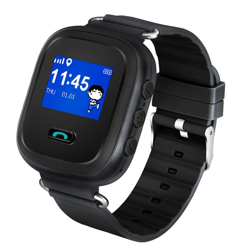 

2018 New Fashion Children's Smart Watch LBS History Tracking Positioning SOS Help Mobile Phone Safety Distance Setting for Kids