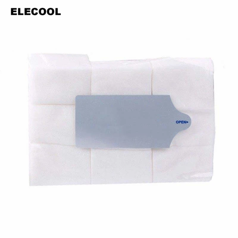 

ELECOOL New 700pcs Nail Art Tips Manicure Polish Remover Clean Wipes Cotton Lint Pads Paper Manicure Nail Art Clean Wipes pads