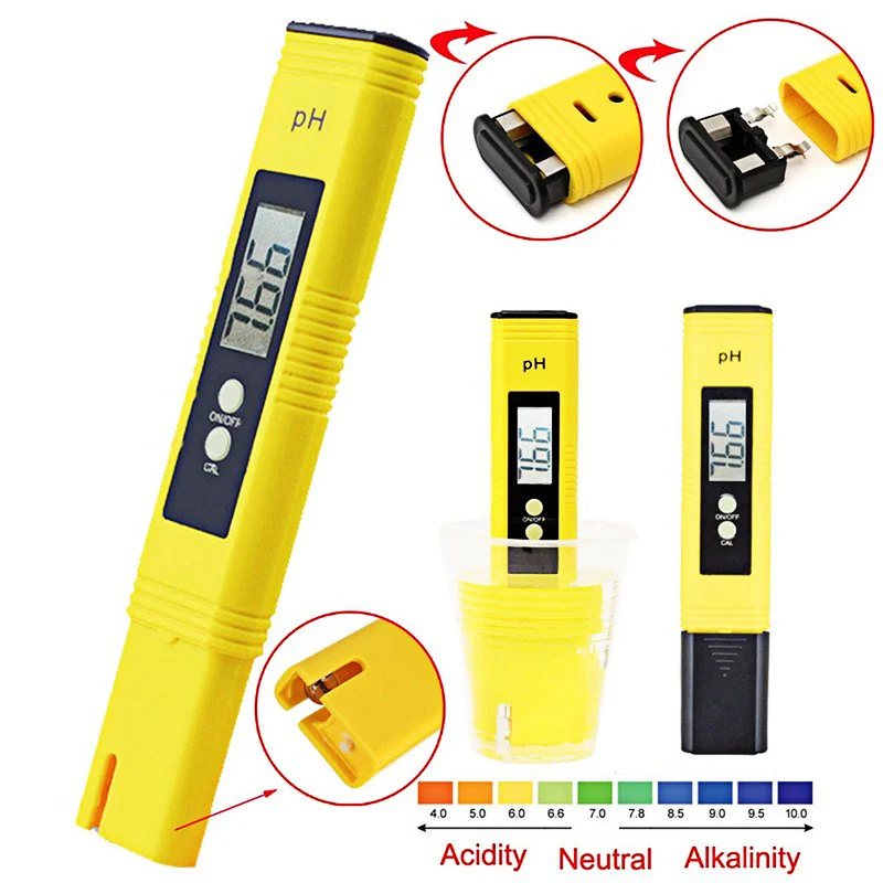 

Digital PH Meter Water Quality Tester Pen Protable LCD Automatic Calibration TDS Analytical PH Value Instruments for Household