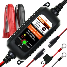 MOTOPOWER MP00205A 12 V 800mA Automatico Intelligente Della Batteria del Motociclo Caricatore Maintainer per Auto, CAMPER, ATV, Barca