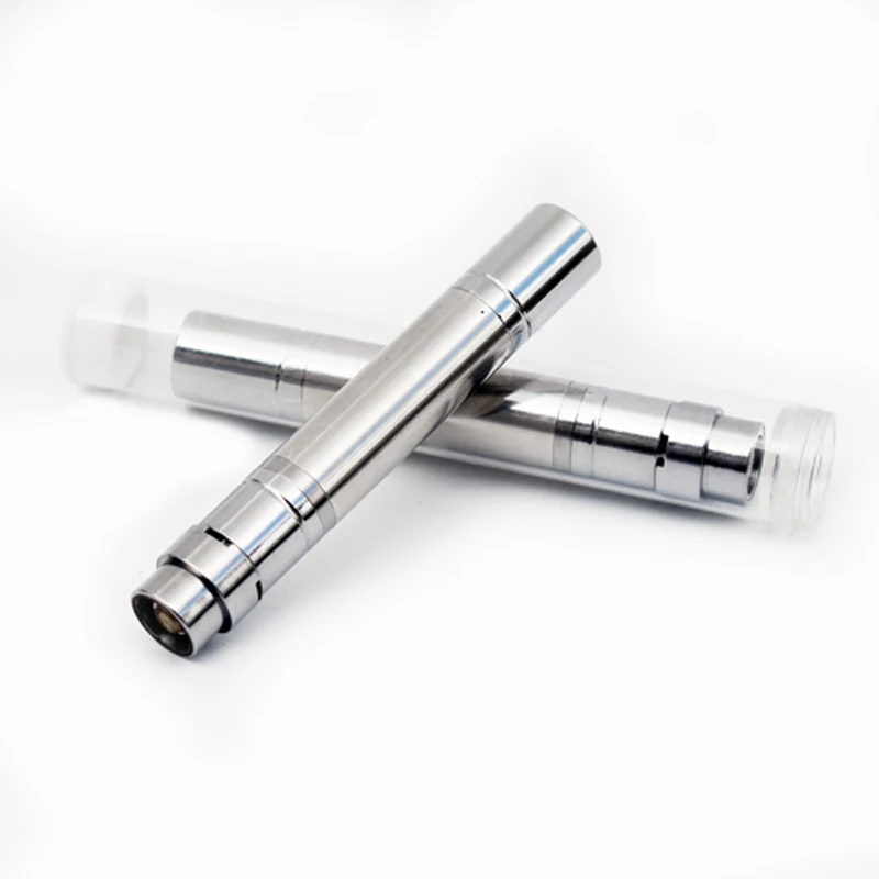 

Mjtech 5S B Mental Tube Elektronik Sigara Dry Herb Vaporizer Wax Ceramic Quartz Replaceable Atomizer For 5S Vv Vape Kits