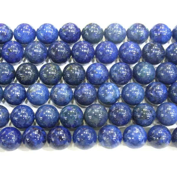 6mm Round Lapis Lazuli Ab Grade Genuine Bead Semiprecious Semi Precious