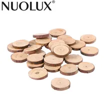 30 шт. круглый полено ломтики диски вырез круг Большие деревянные диски ремесла Краски деревянный декор для свадьбы DIY украшения