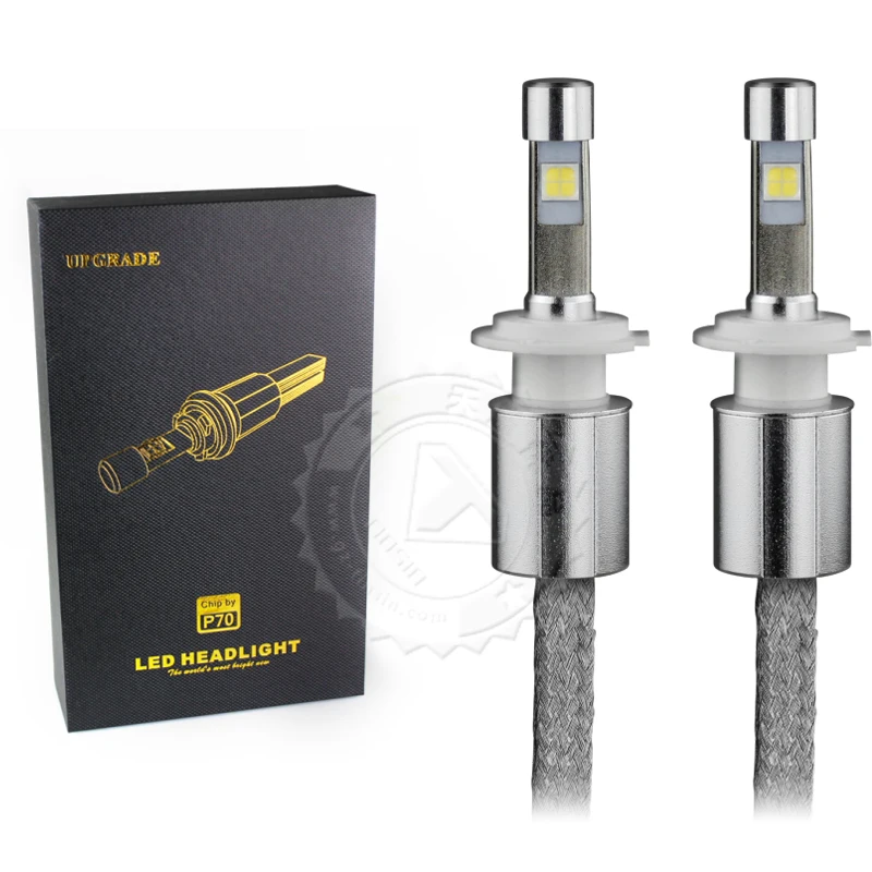 

TINSIN LIGHTING high power led 6600lm 55W Chips XHP-70 P70 H4 H7 H11 HB3 HB4 Car LED Headlight Kit with 4300k 5000k 6000k