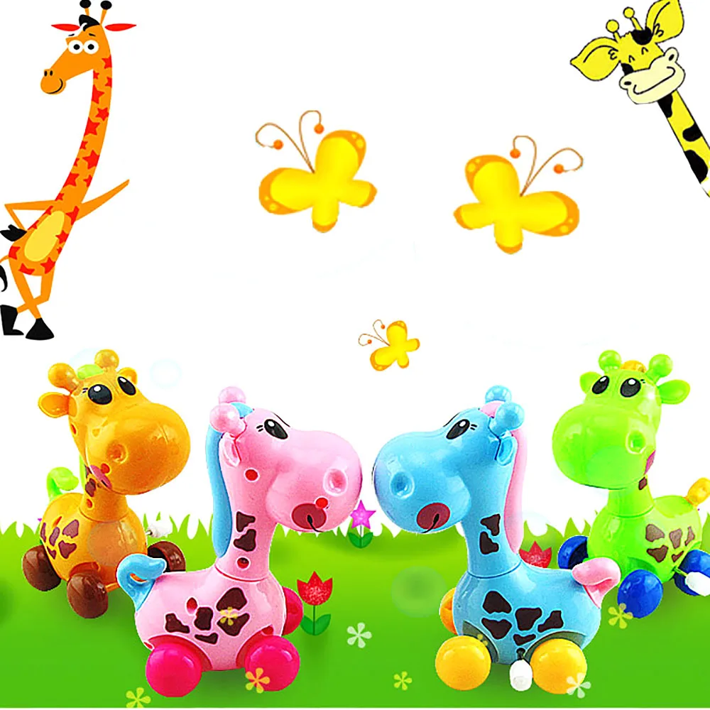 Citygirl милые Пластик завершать работу управлением животным «Жираф» Для малышей и детей постарше игрушка цвет в ассортименте