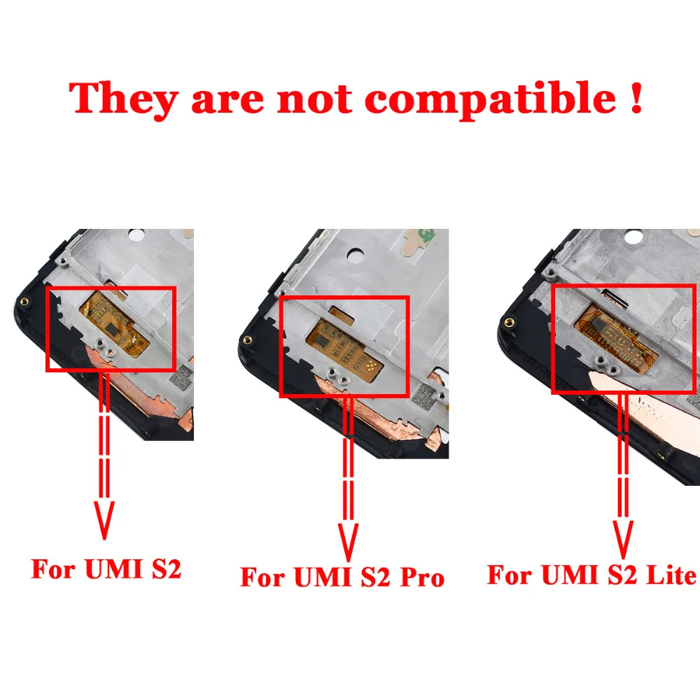 Ocolor для UMI umidigi S2 PRO ЖК-дисплей и сенсорный экран с рамкой 6," аксессуары для телефонов UMI umidigi S2 PRO+ Инструменты+ пленка