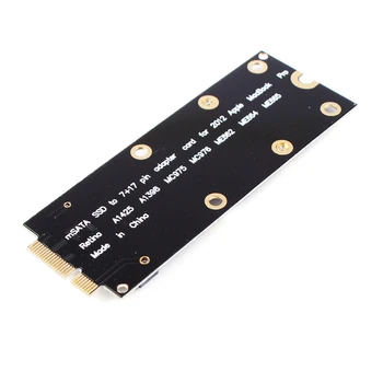 

Mini MSATA Adapter SSD to for 2012 Macbook Pro Retina A1398 MC975 MC976 18+8 #81683