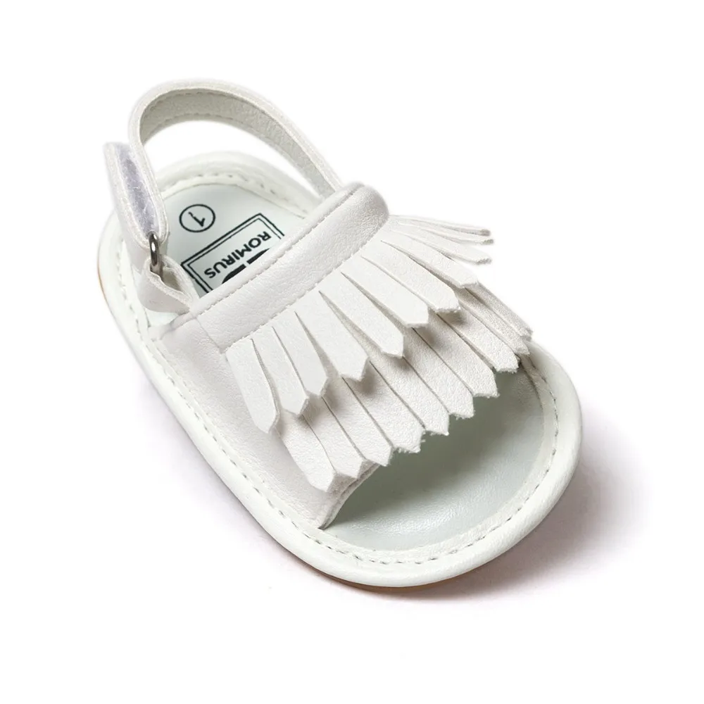 Летняя обувь bebe с кисточками мягкая детская противоскользящая обувь для малышей Детские сандалии детские Мокасины детская обувь для мальчиков и девочек