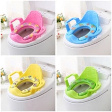 Детское сиденье для унитаза с ручками, портативное для детей, для путешествий, горшок, стул, пьедестал, поддон, сиденье для детей, помощник по уходу за ребенком