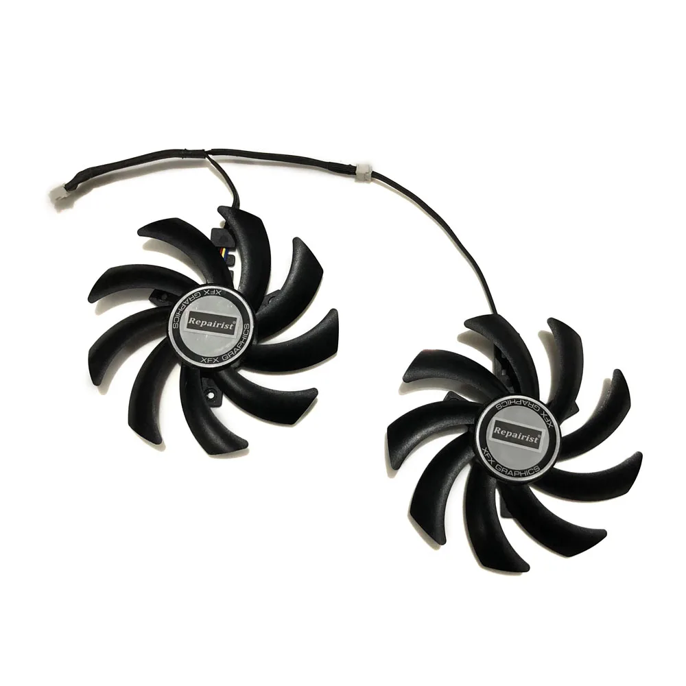 Кулер для графического процессора RX480/RX470 графический вентилятор XFX R9 285/290X/280X/390/390X