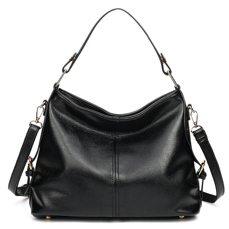 

2018 Women's Genuine Leather Handbags women Shoulder CrossBody Bags Ladies Fashion Messenger Bag Women Patchwork Bags