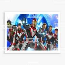 Алмазная живопись на заказ Мстители Бесконечная война полный квадратный значок с вышивкой в виде ромба алмазная живопись eigen foto eid mubarak rose