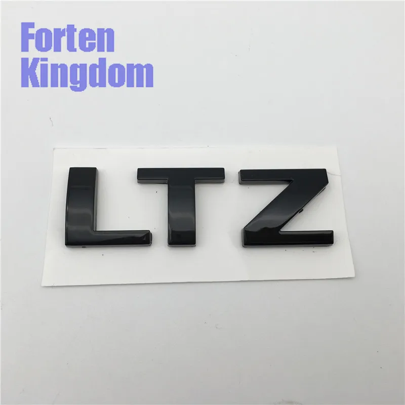 Forten Kingdom 1 шт. автомобиля слово LTZ ABS хром 3D значок в виде буквы крыло или задний багажник именные таблички пользовательская эмблема стикер