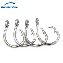 BlueSardine 20 шт. рыболовные крючки из углеродистой стали колючие рыболовные крючки большой крюк PESCA карп рыба Anzol рыболовные снасти