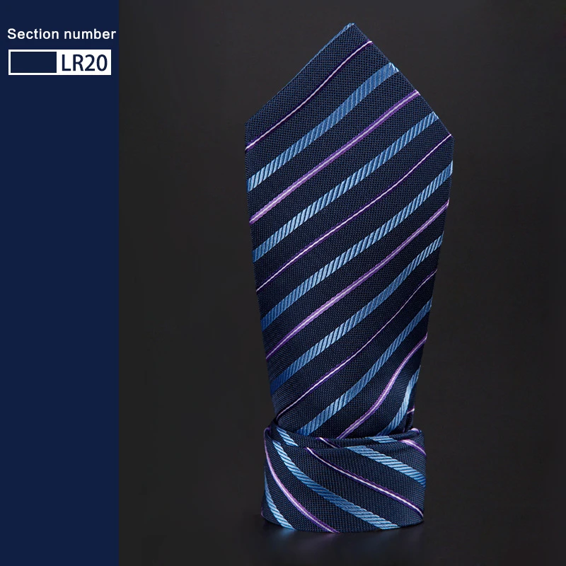 

Men's Business Suits Business Wedding Ties Striped Tie Neck Fashion Shirts Gifts British Striped Jacquard 8cm